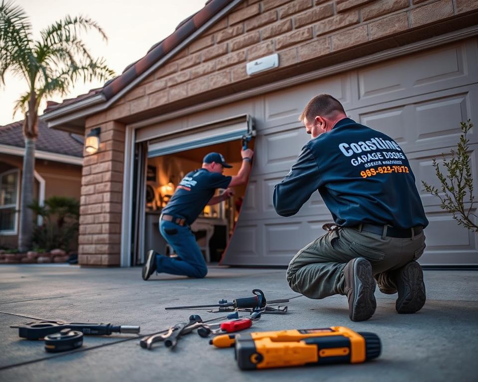 emergency garage door repair  Fountain Valley CA