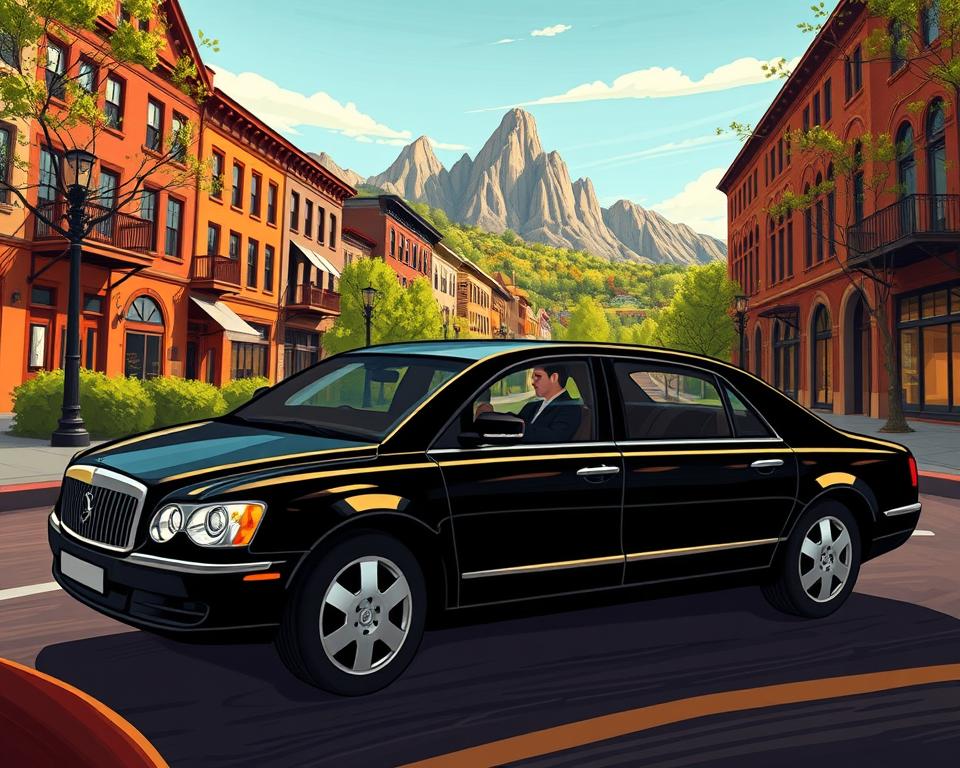 executive car service Coors Field